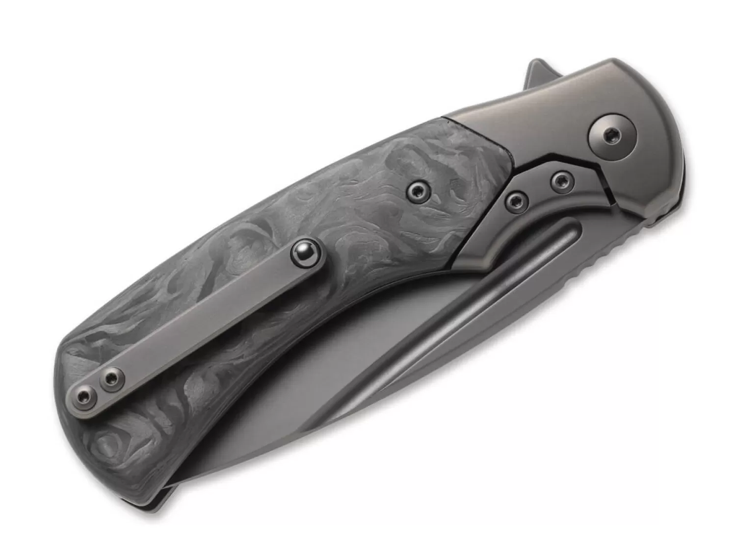 40° Anniversary Knife Marble Carbon Titan -Fox Knives Cheap