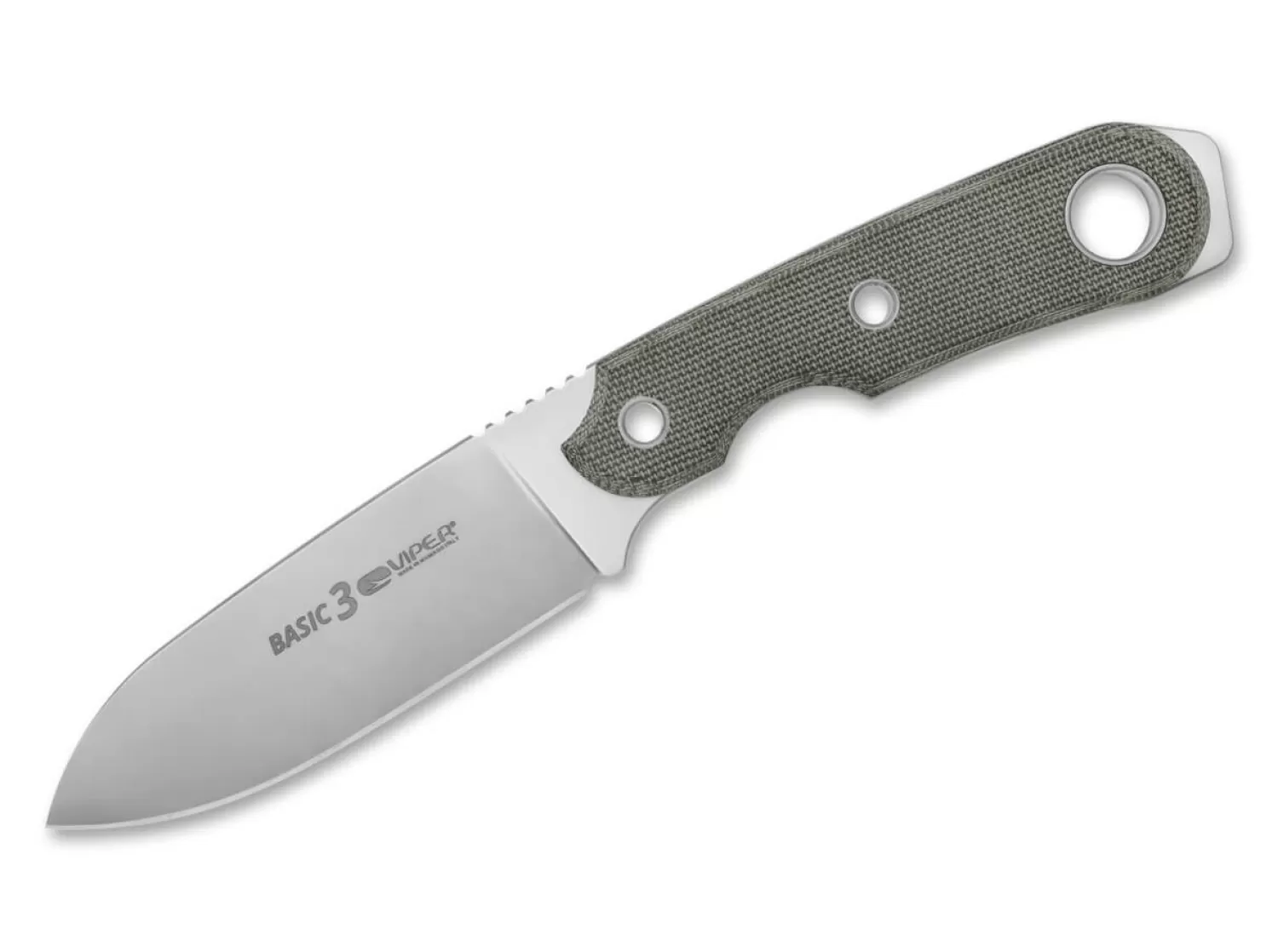 Basic 3 MagnaCut Micarta -Viper Hot