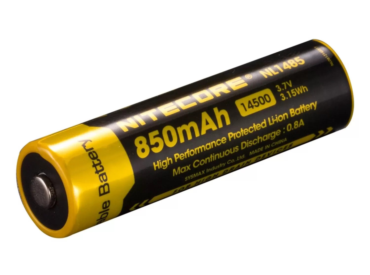 Battery 14500 850 mAh-Nitecore Hot