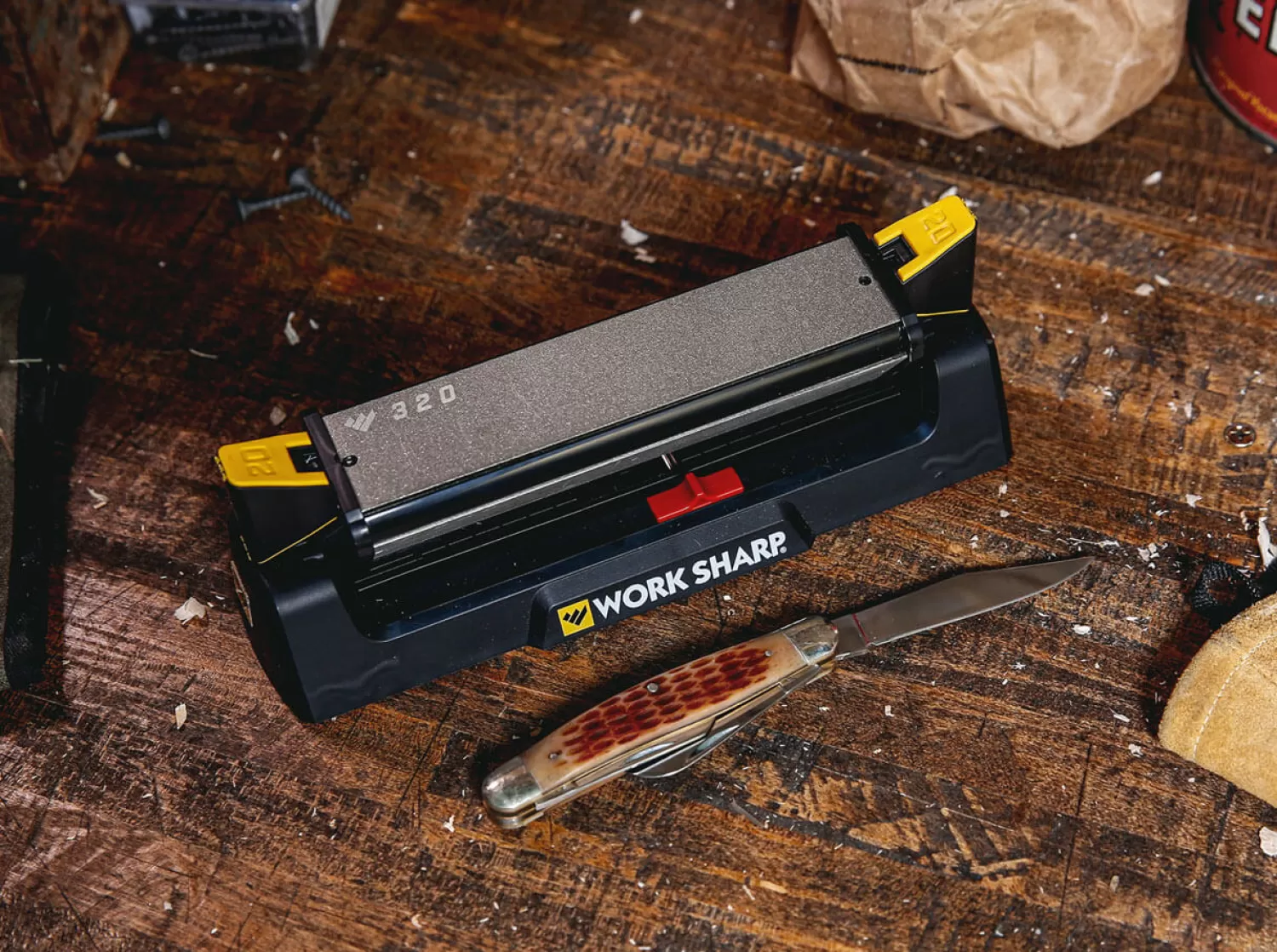 Benchstone Knife Sharpener-Work Sharp Outlet