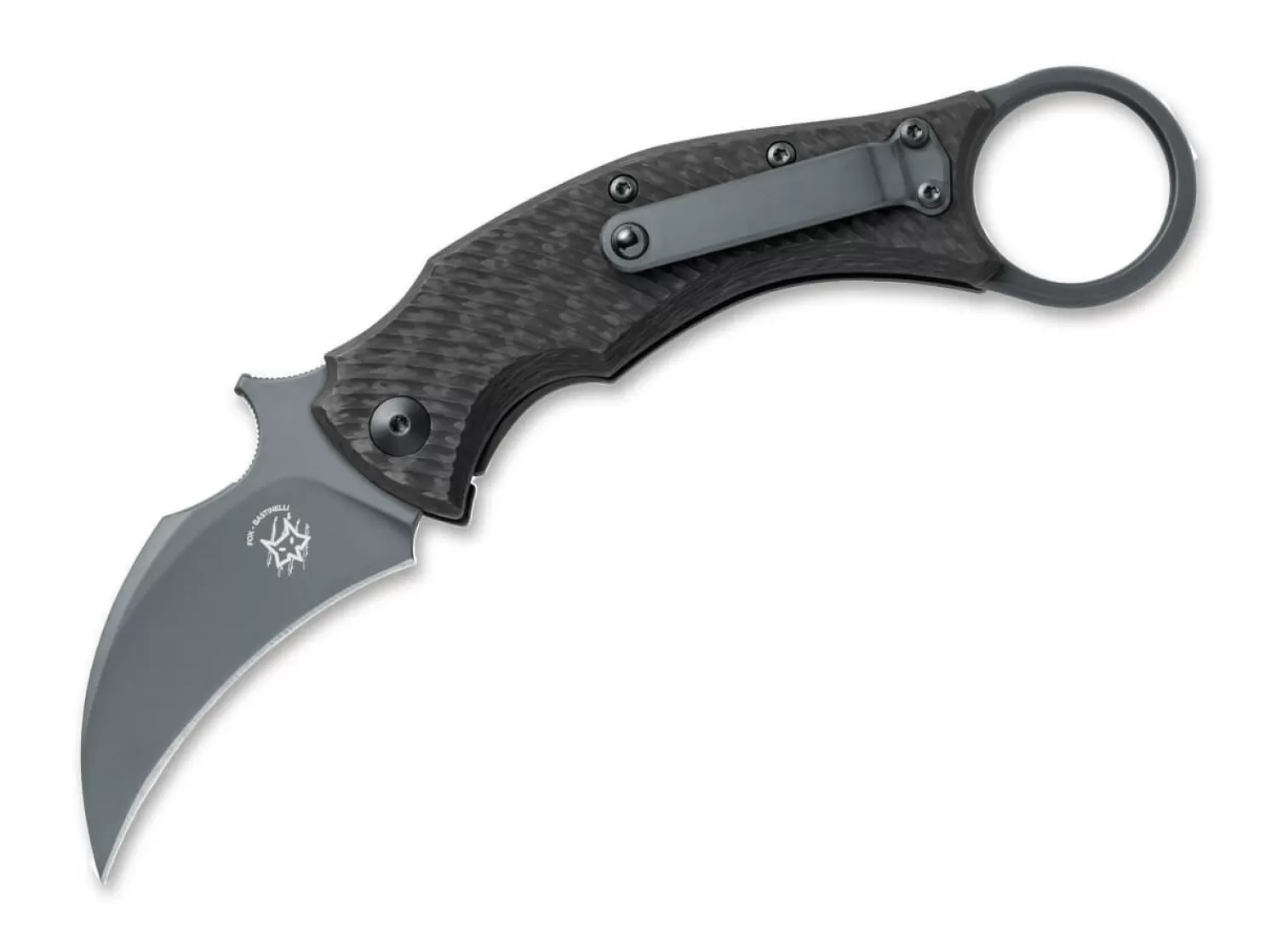 Blackbird Titanium Black-Fox Knives Fashion