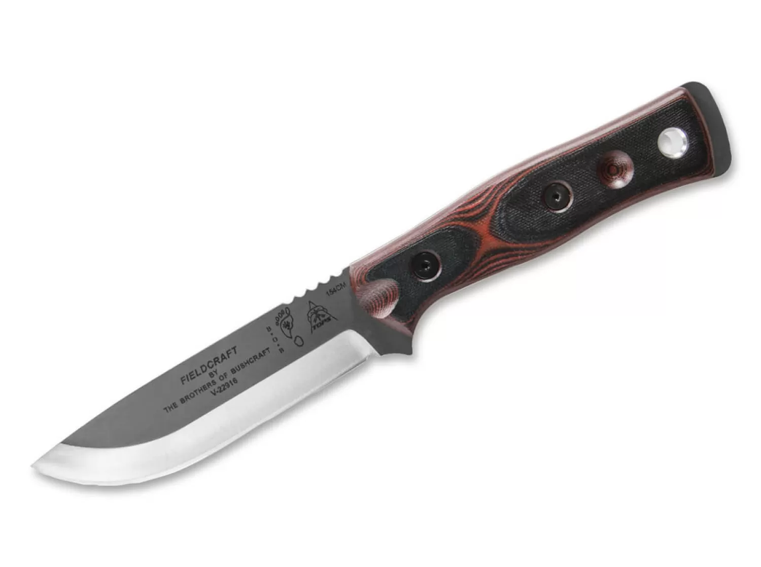 B.O.B. Fieldcraft Red G10-TOPS Knives Sale