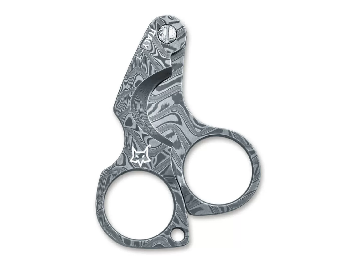 Cigar Cutter Figaro Damascus-Fox Knives Flash Sale