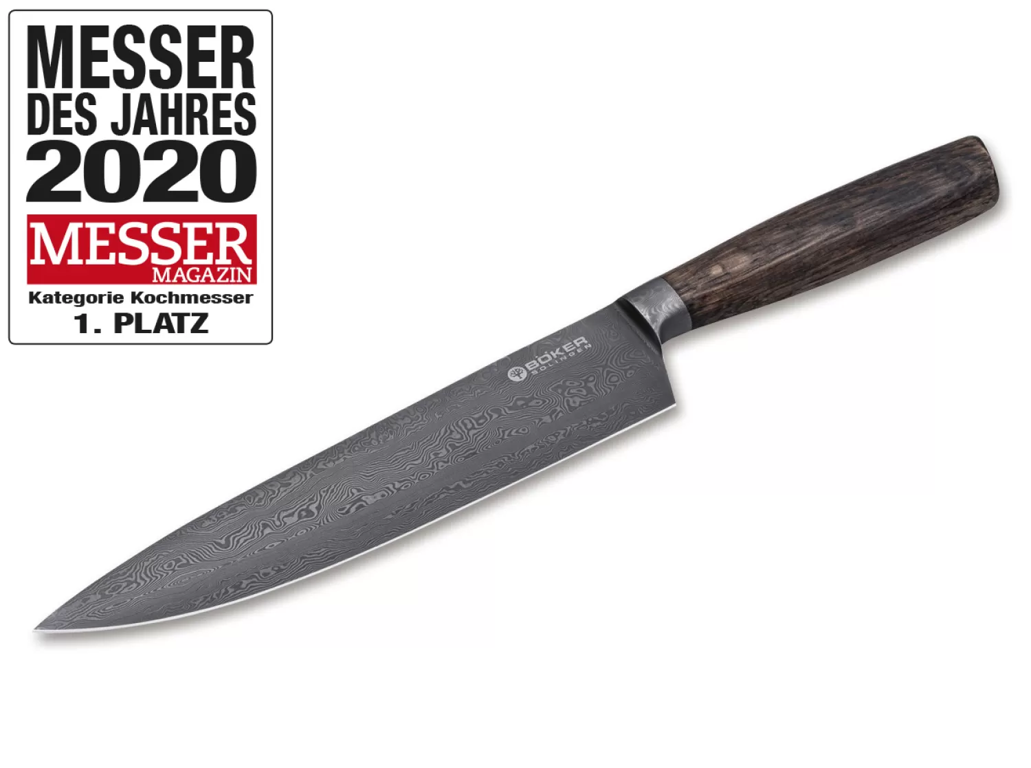 Core Damascus Chef's Knife-Böker Manufaktur Solingen Store