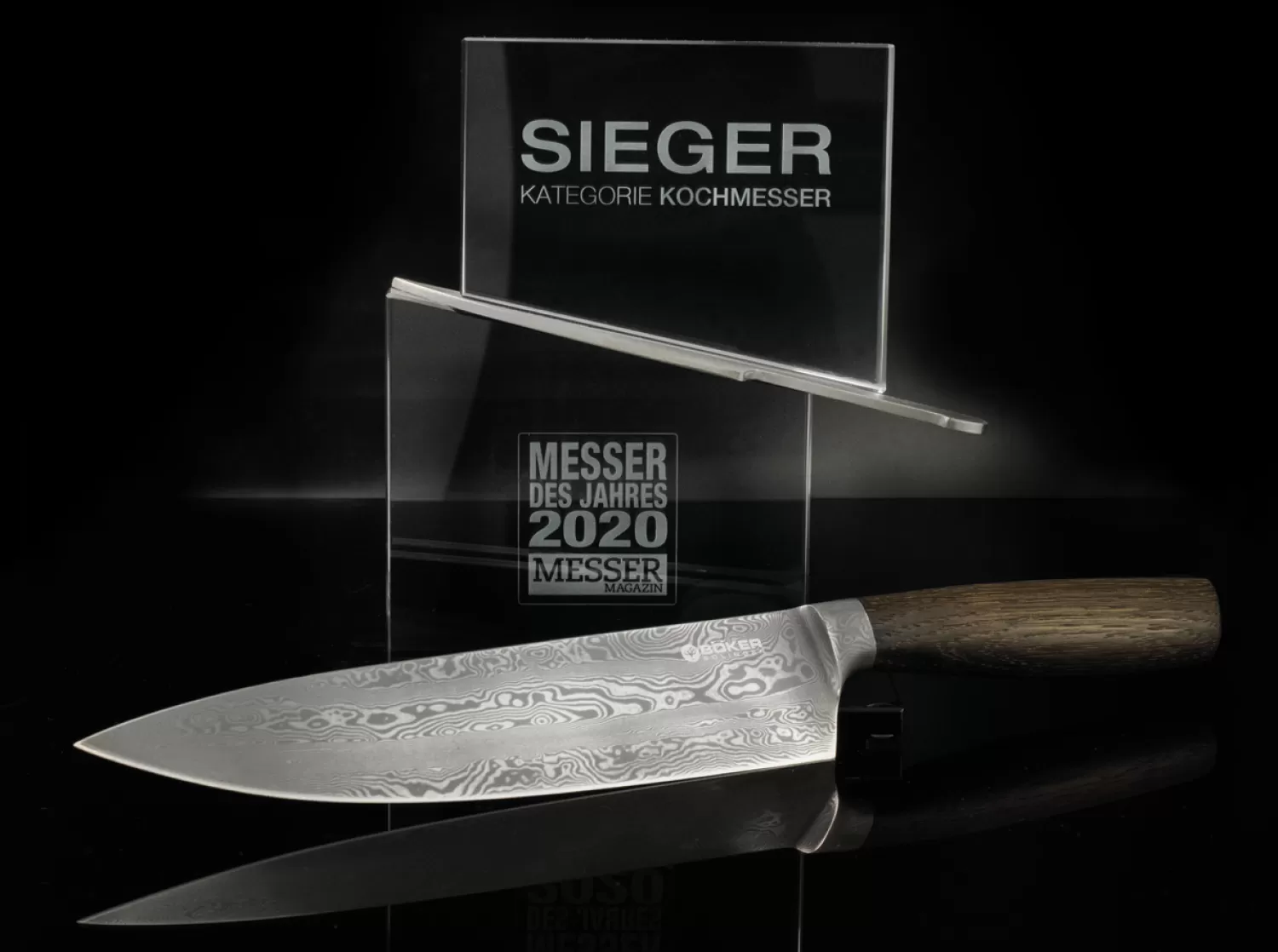 Core Damascus Chef's Knife-Böker Manufaktur Solingen Store