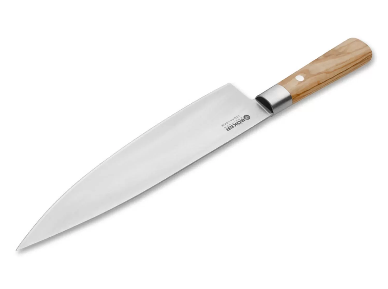 Damascus Olive Chef's Knife Large-Böker Manufaktur Solingen Shop