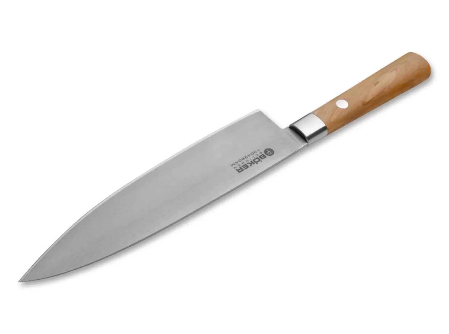 Damascus Olive Chef's Knife Small-Böker Manufaktur Solingen Online