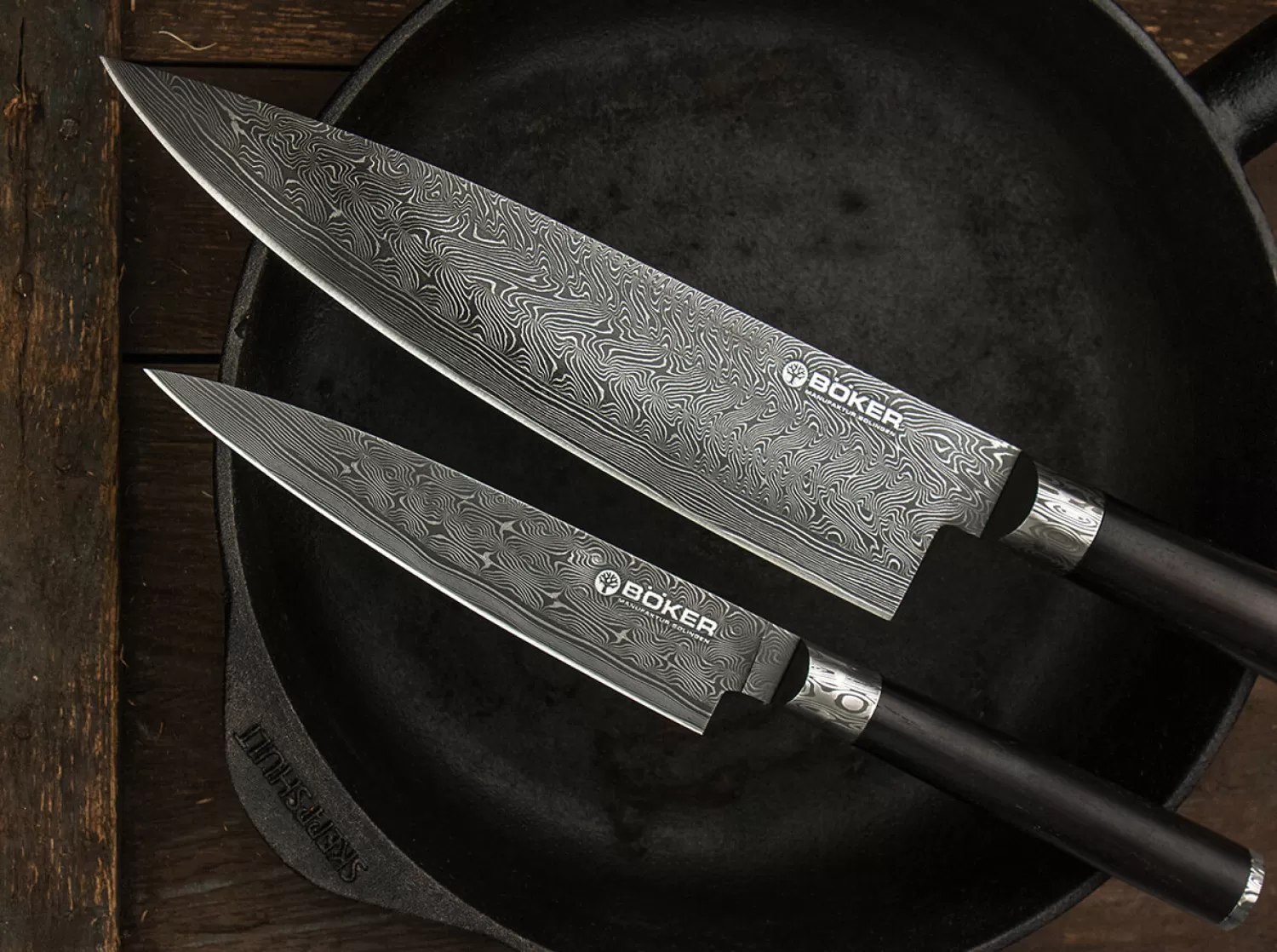 Damascus Superior Chef's Knife-Böker Manufaktur Solingen Best Sale