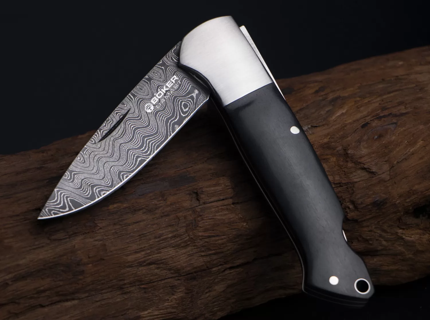 Davis Classic Hunter Damascus-Böker Manufaktur Solingen Fashion