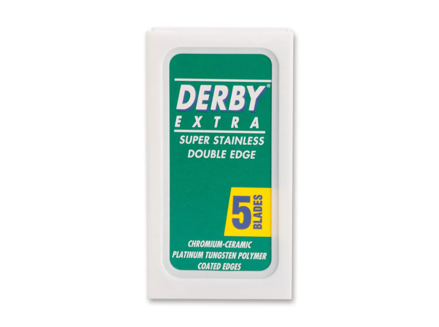 5 Double Edge Razor Blades-Derby Best