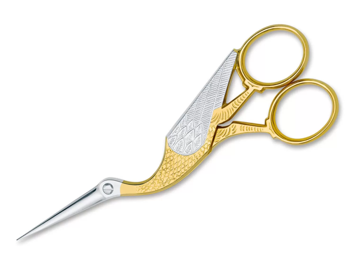 Embroidery Scissors 2C 36/45 en Stork-Due Cigni Best