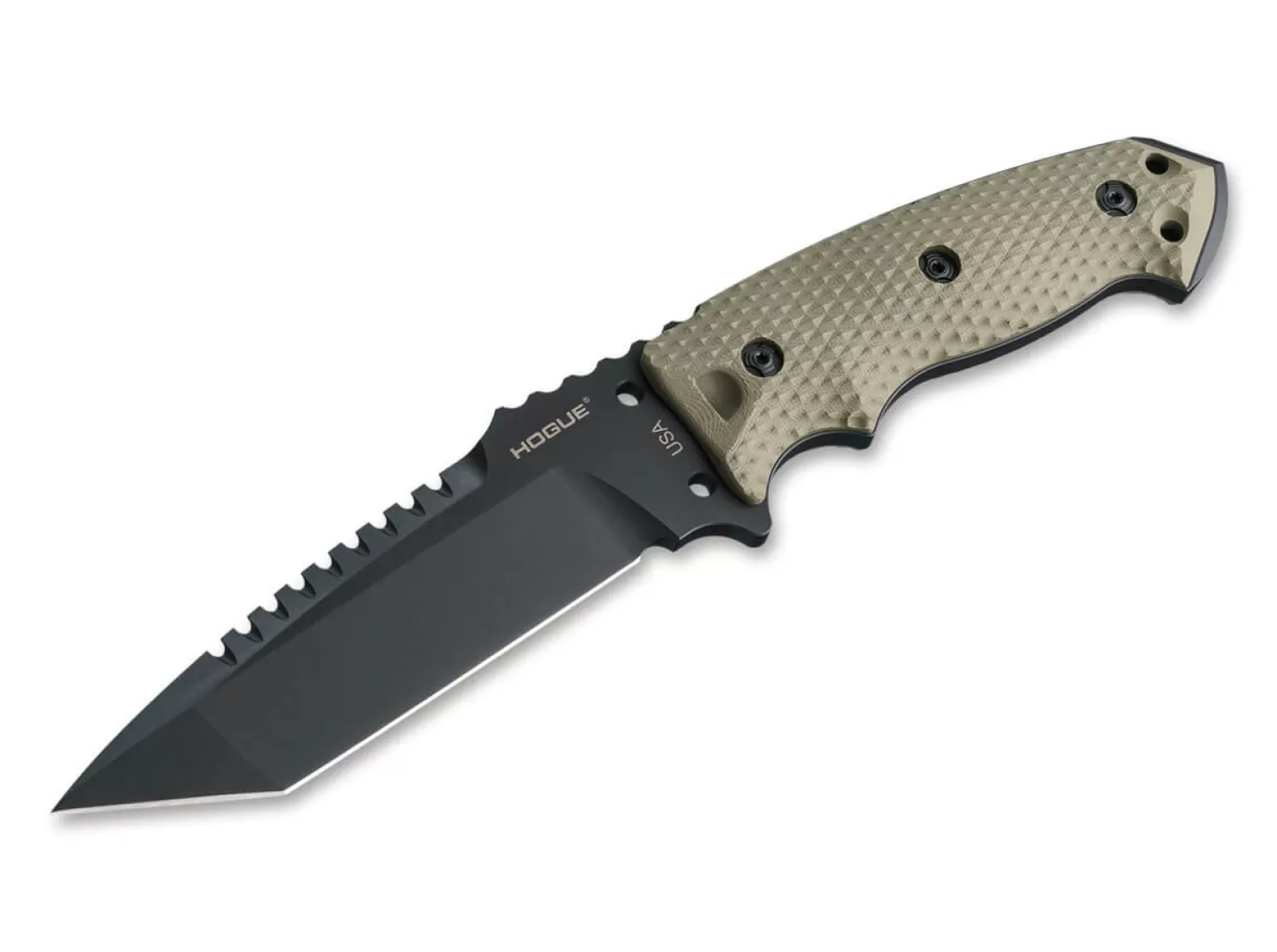 EX-F01 5.5 Tanto G10 OD Green-Hogue Cheap