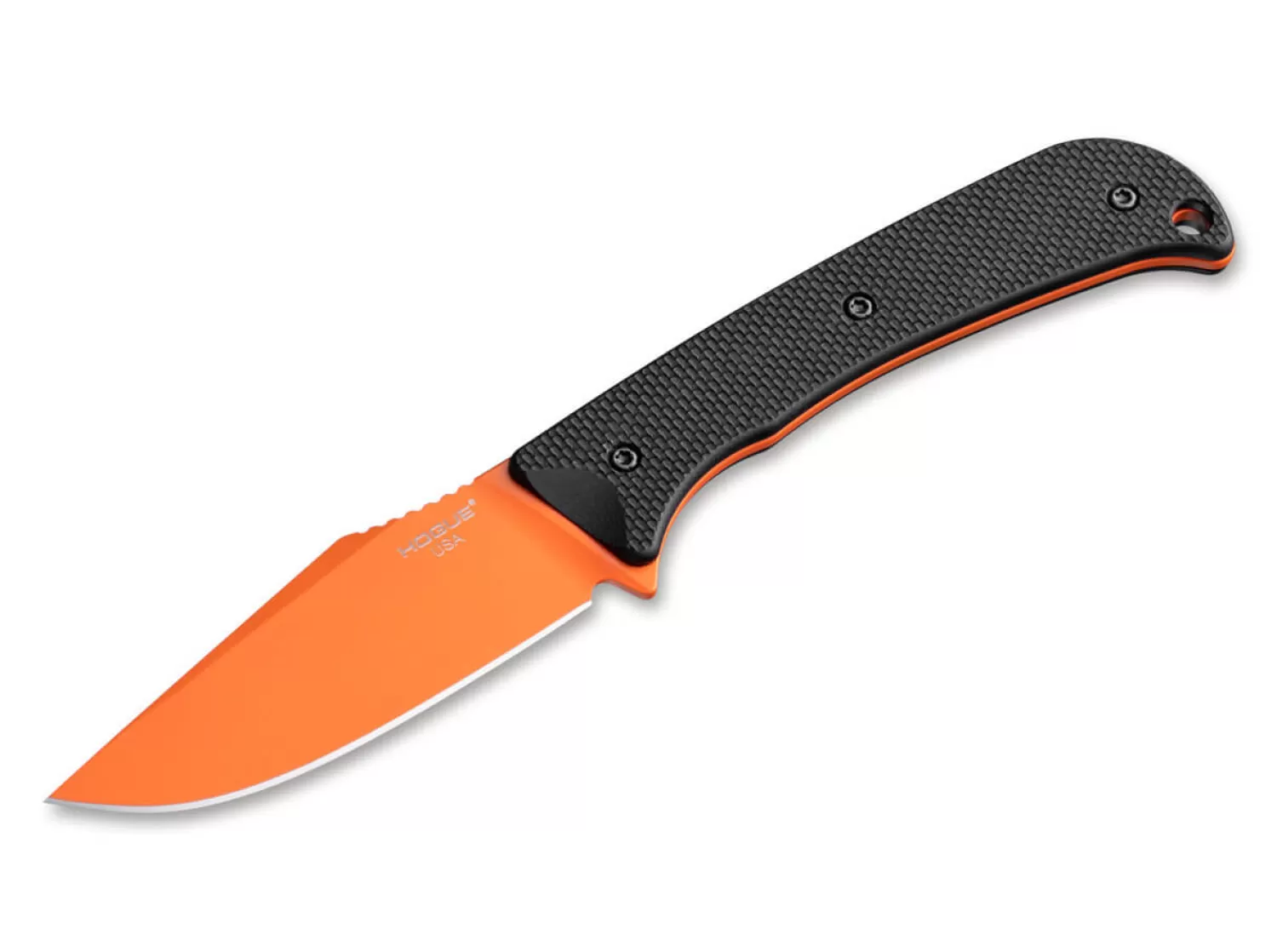 Extrak 3.3" Clip Point Orange Cerakote-Hogue Shop