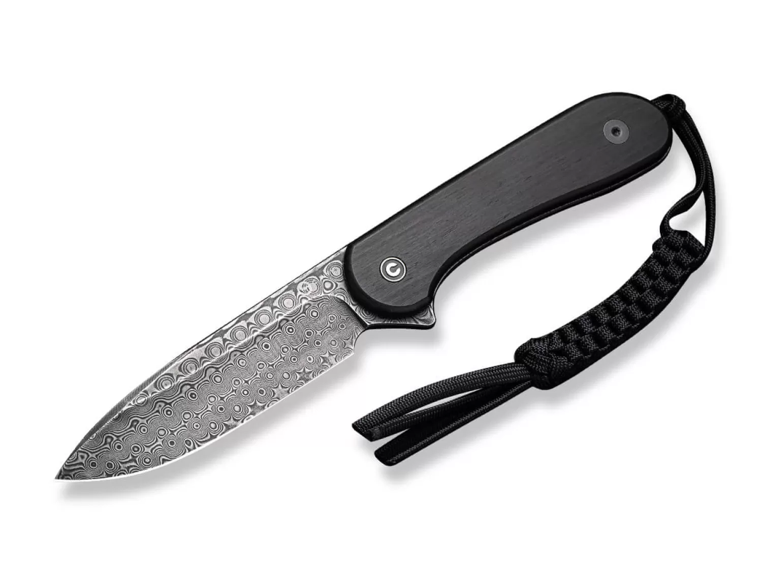 Fixed Blade Elementum Ebony Damascus-CIVIVI Online