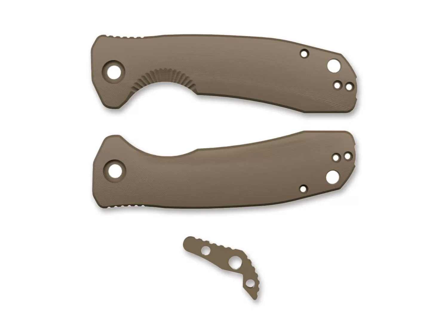 G10 Handle Set Medium Desert-Honey Badger Cheap