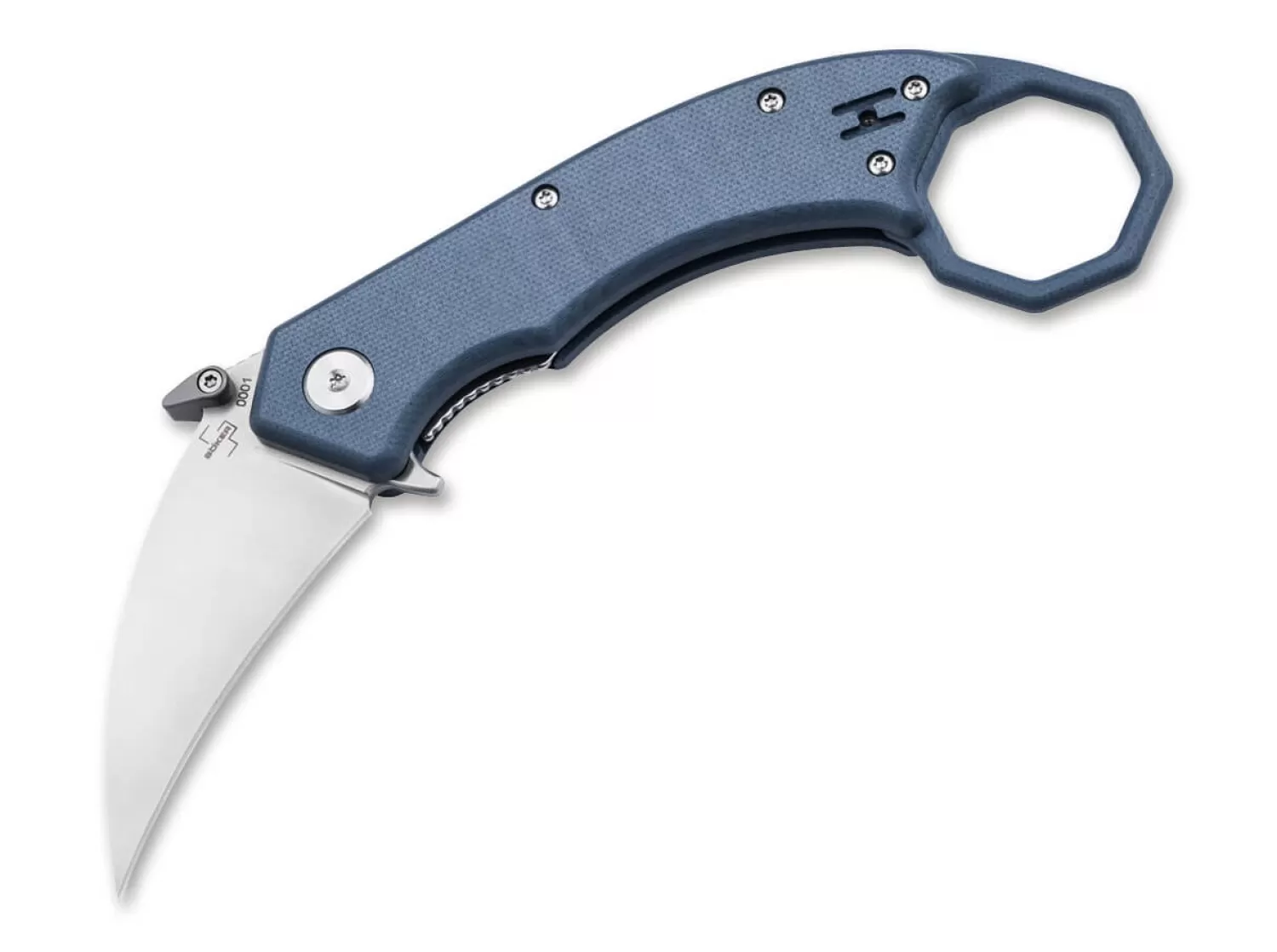 HEL Karambit Blue/Grey-Böker Plus Fashion