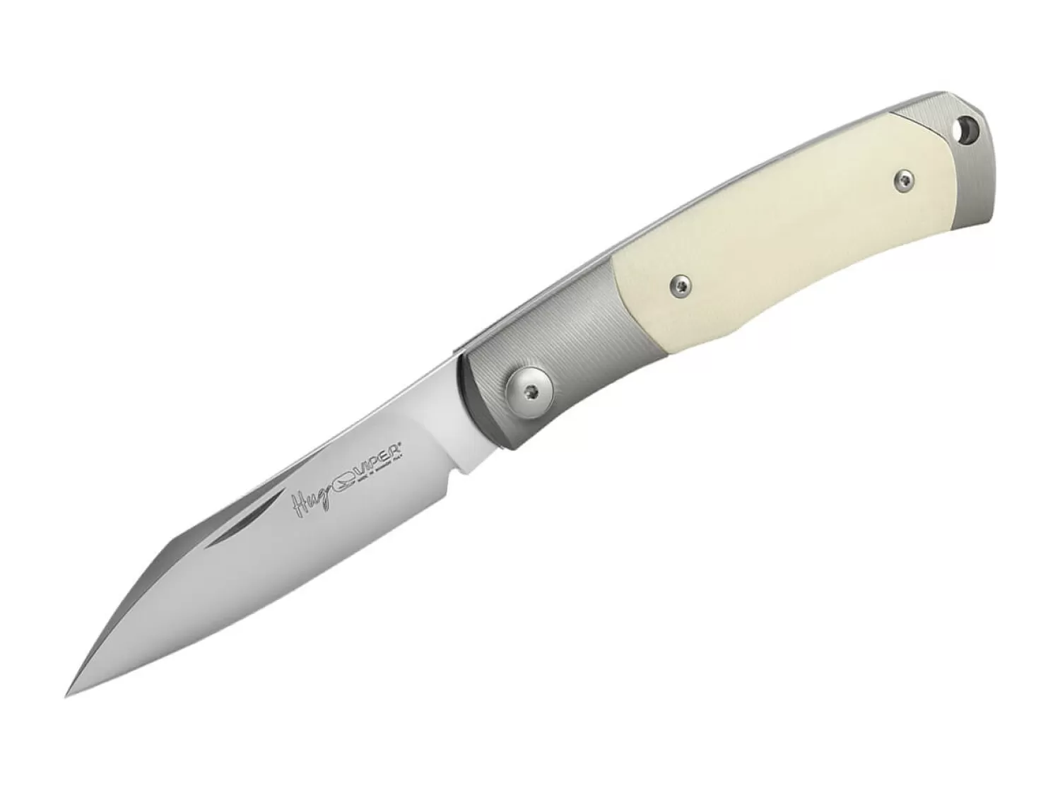 Hug Titanium G10 Ivory Two Bolsters-Viper Best Sale