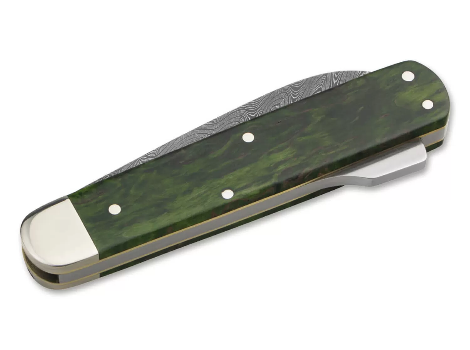 Hunters Knife Mono Damascus Curly Birch -Böker Manufaktur Solingen Discount