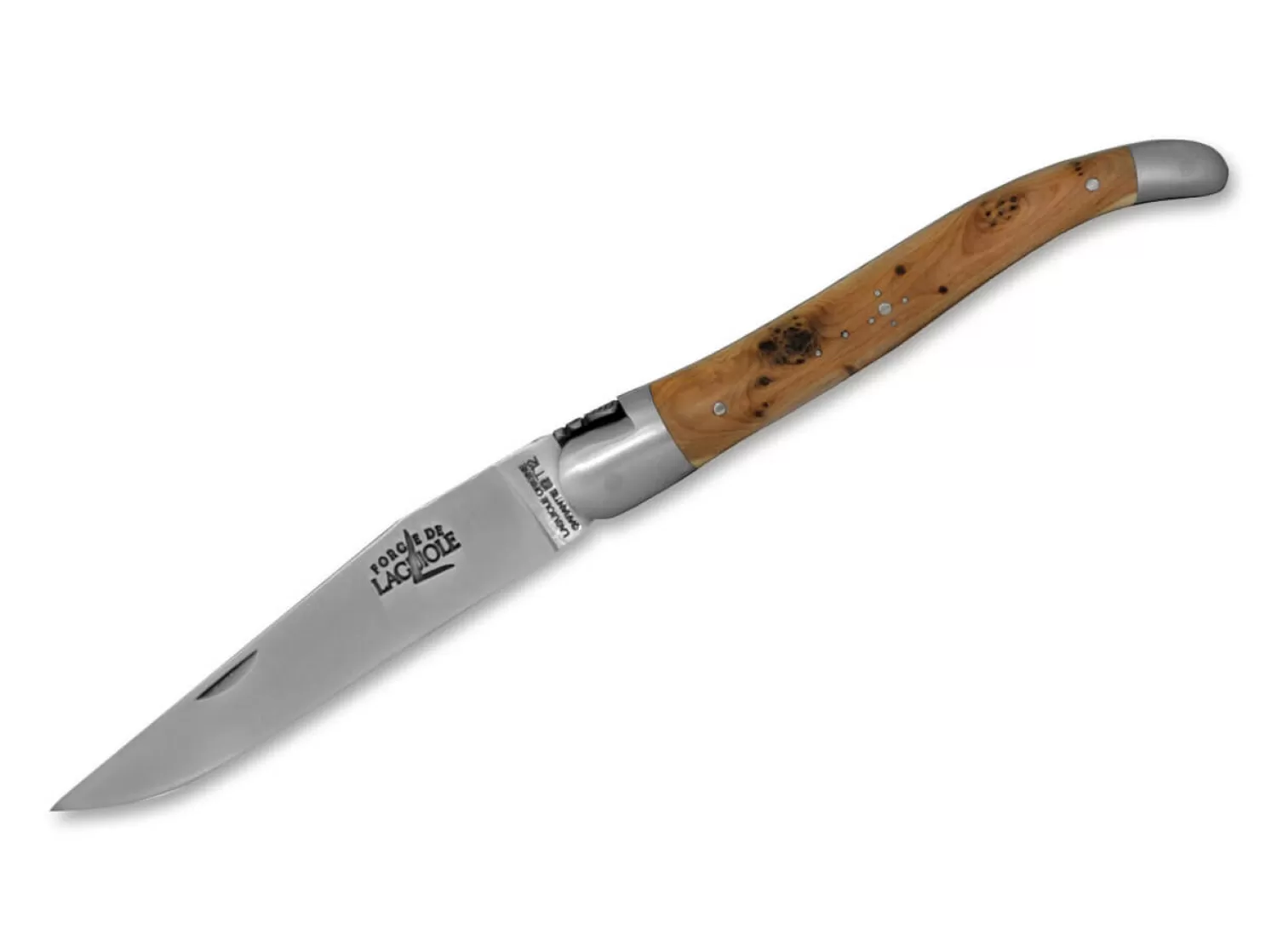 Laguiole Hand Chiseled Juniper 11-Forge de Laguiole Sale