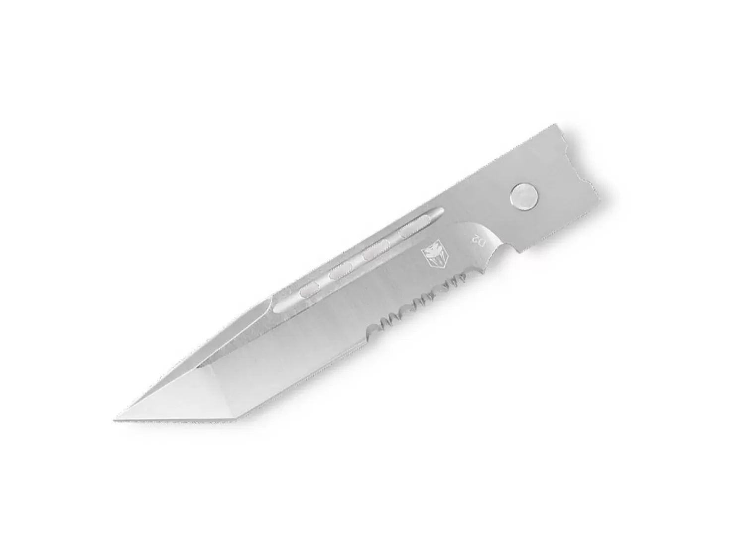 Large CTK-1 Blade Tanto Serrated-CobraTec Discount