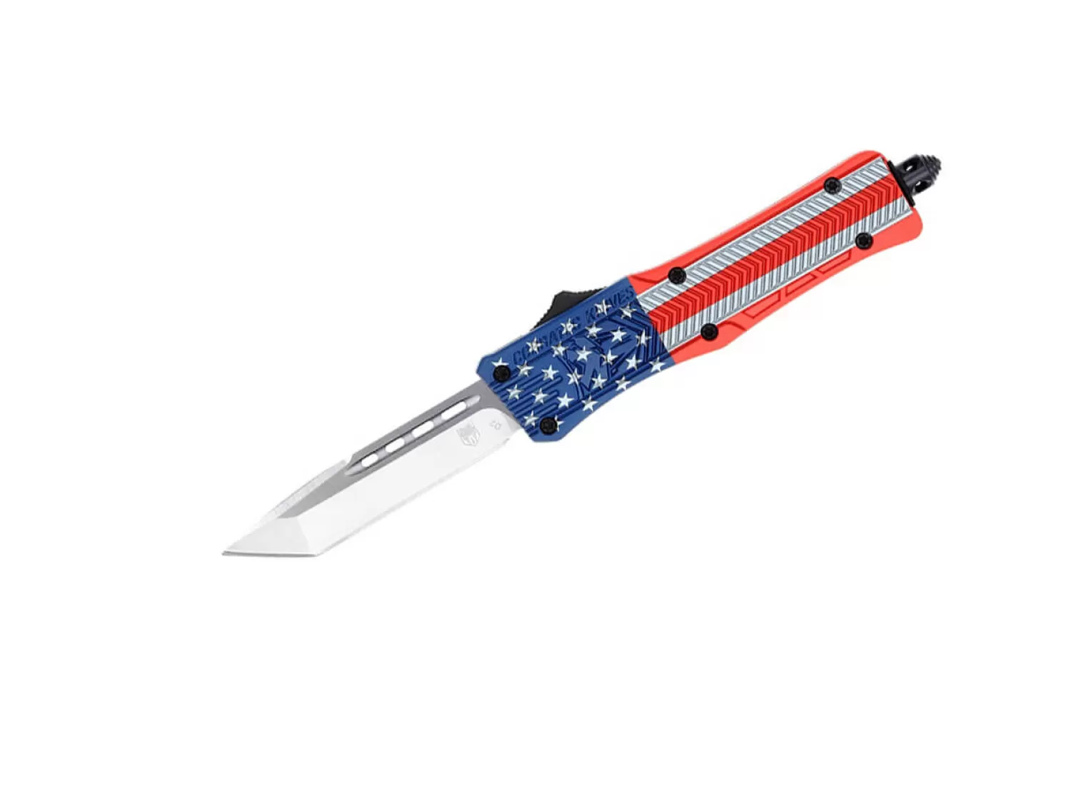 Large CTK-1 Cerakote American Flag Tanto Not Serrated-CobraTec Discount