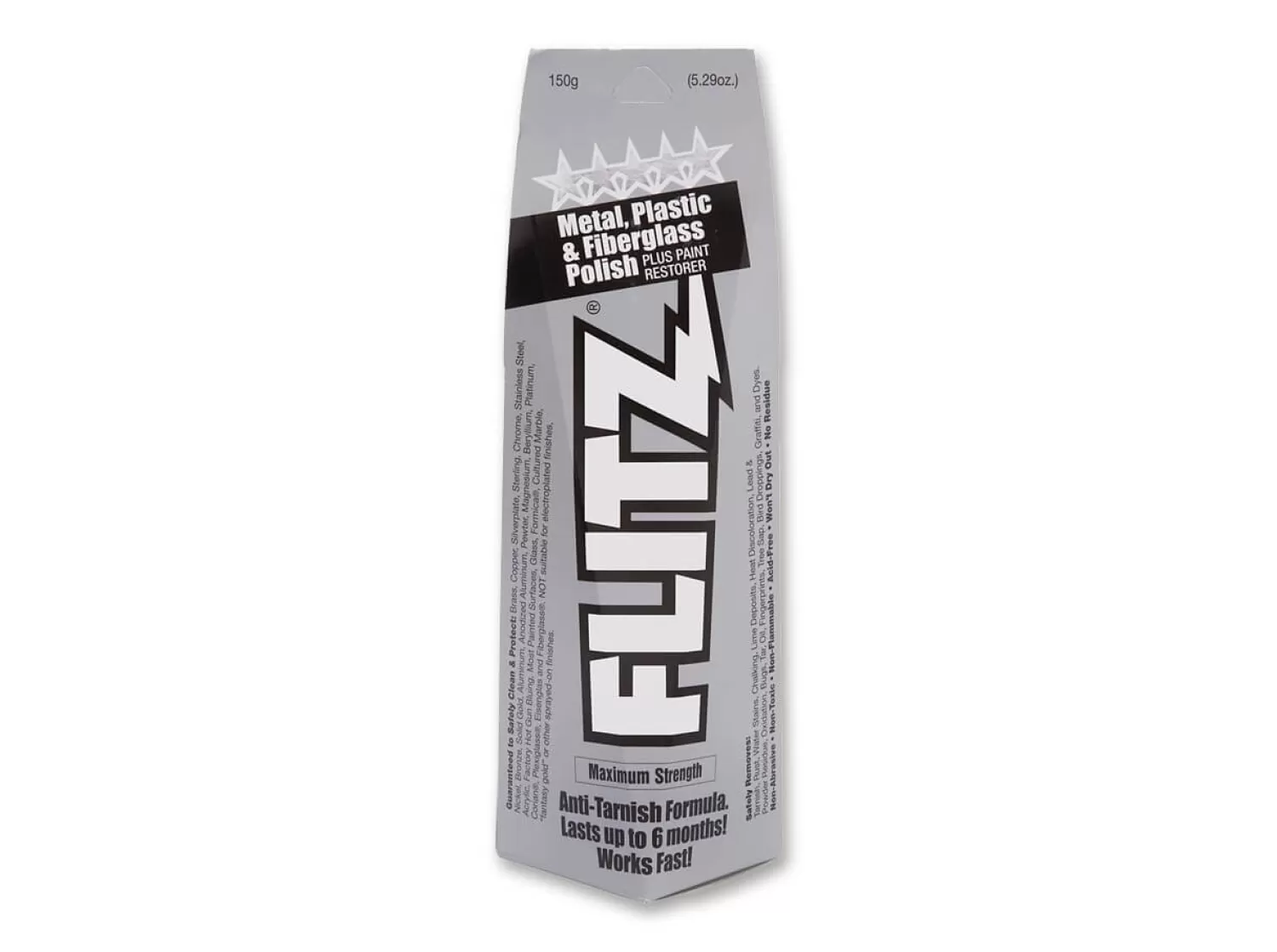 Metal, Plastic & Fiberglass Polish Paste 150 g-Flitz Clearance