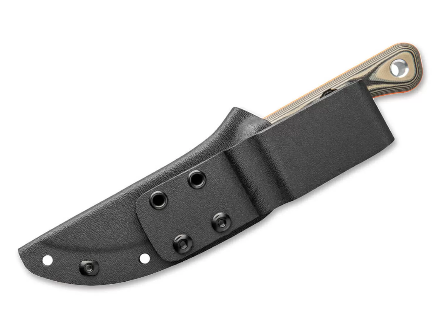 Muley Combo Kydex Sheath Tan Black G10-TOPS Knives Sale