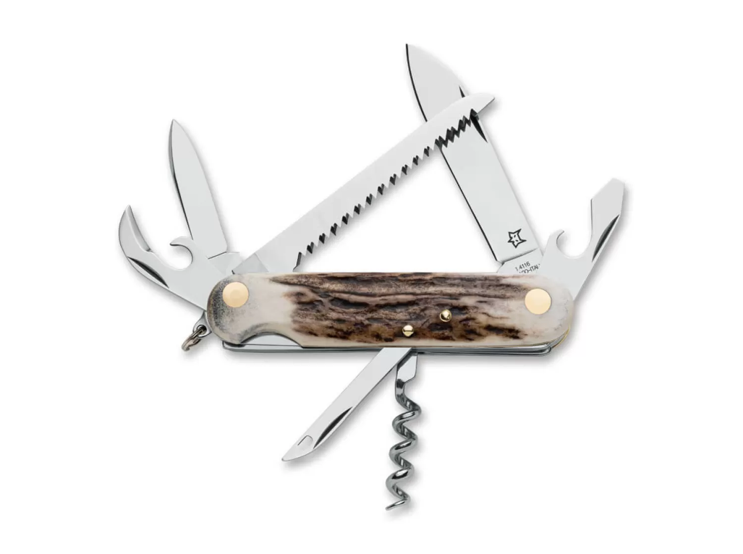 Multi Pocket Knife Deer 7-Fox Knives Discount