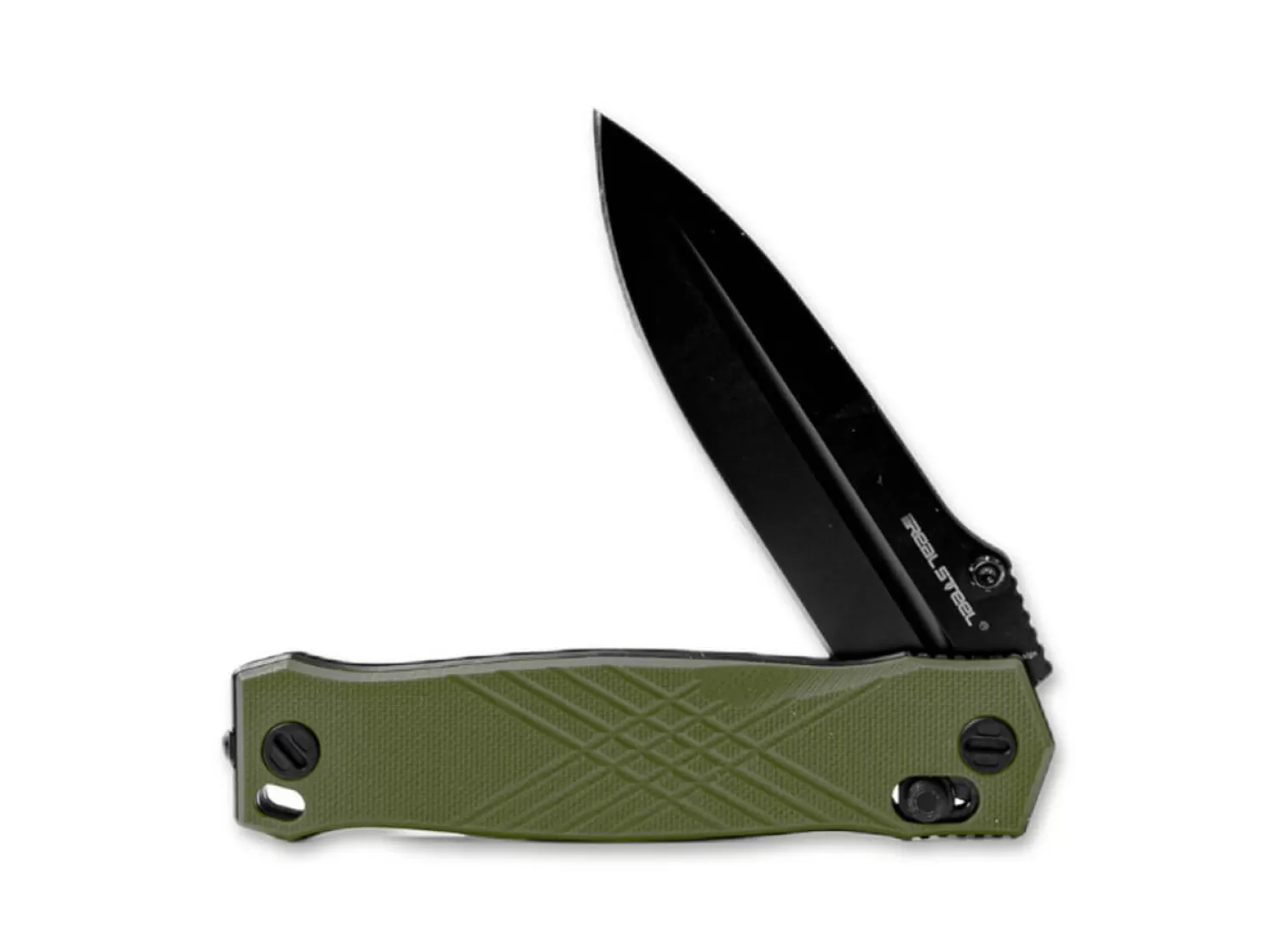 Muninn G10 OD Green Black Blade-Real Steel Outlet