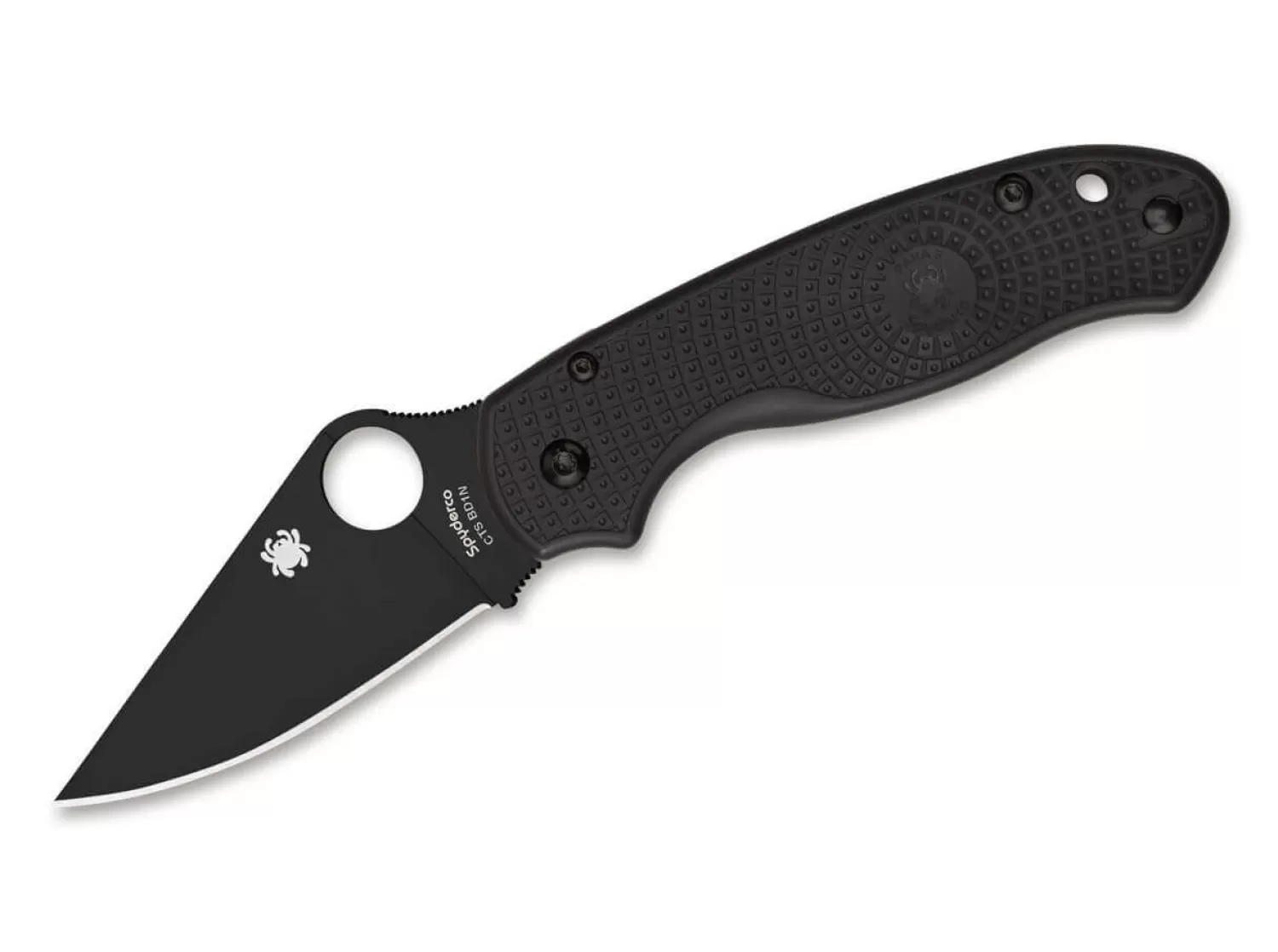 Para 3 Lightweight All Black-Spyderco Shop