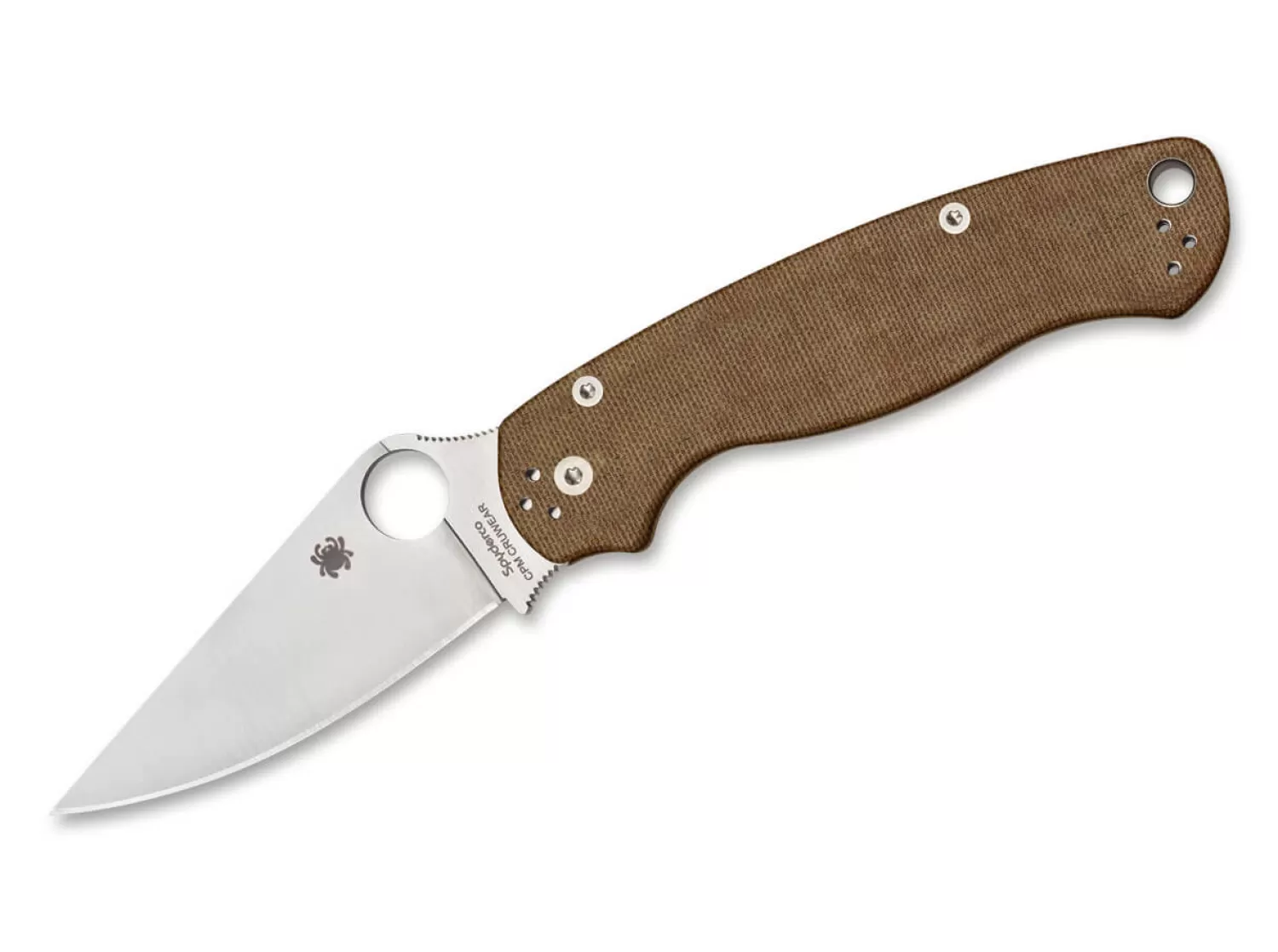 Para Military 2 Micarta CruWear-Spyderco Hot