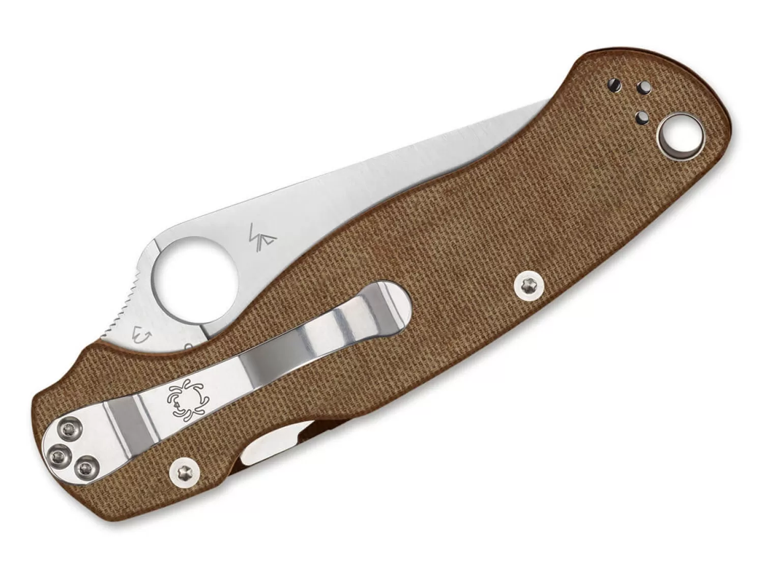 Para Military 2 Micarta CruWear-Spyderco Hot