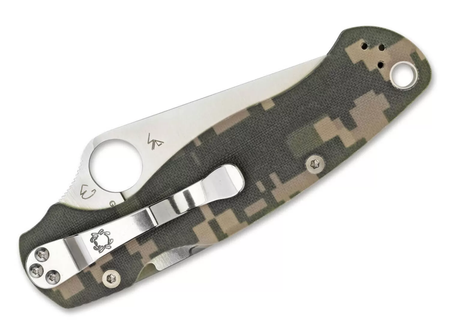 Para-Military 2 Digital Camo G10-Spyderco Best Sale