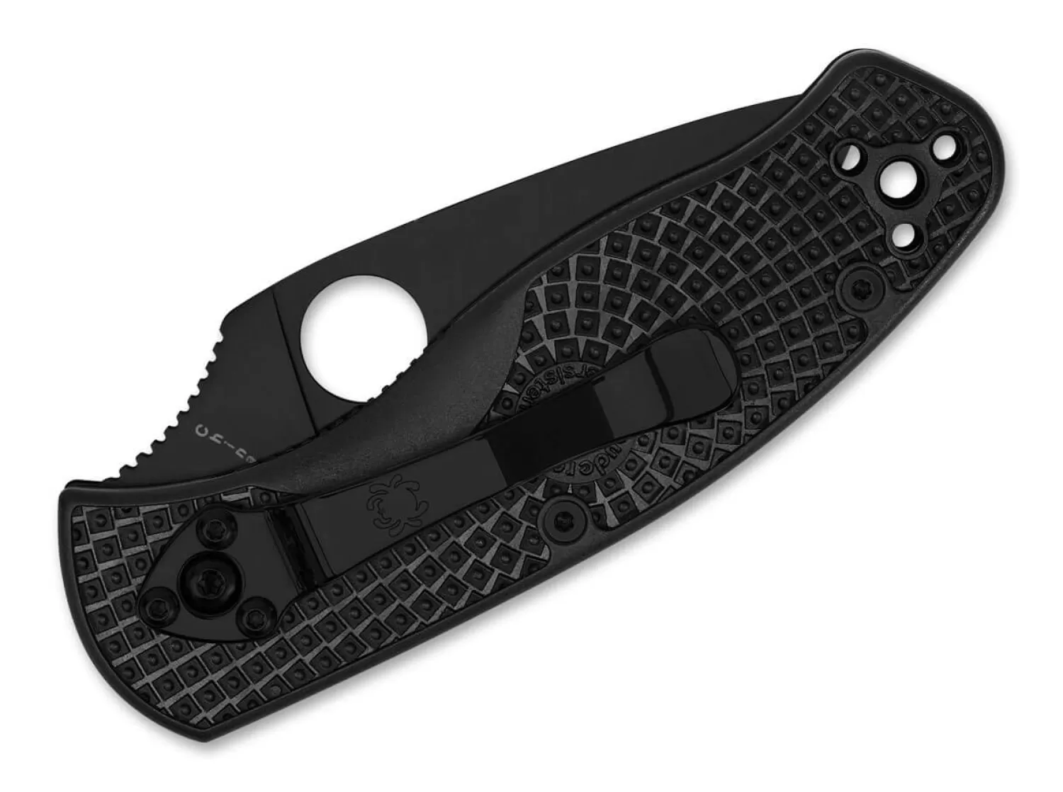 Persistence Lightweight All PlainEdge-Spyderco Clearance