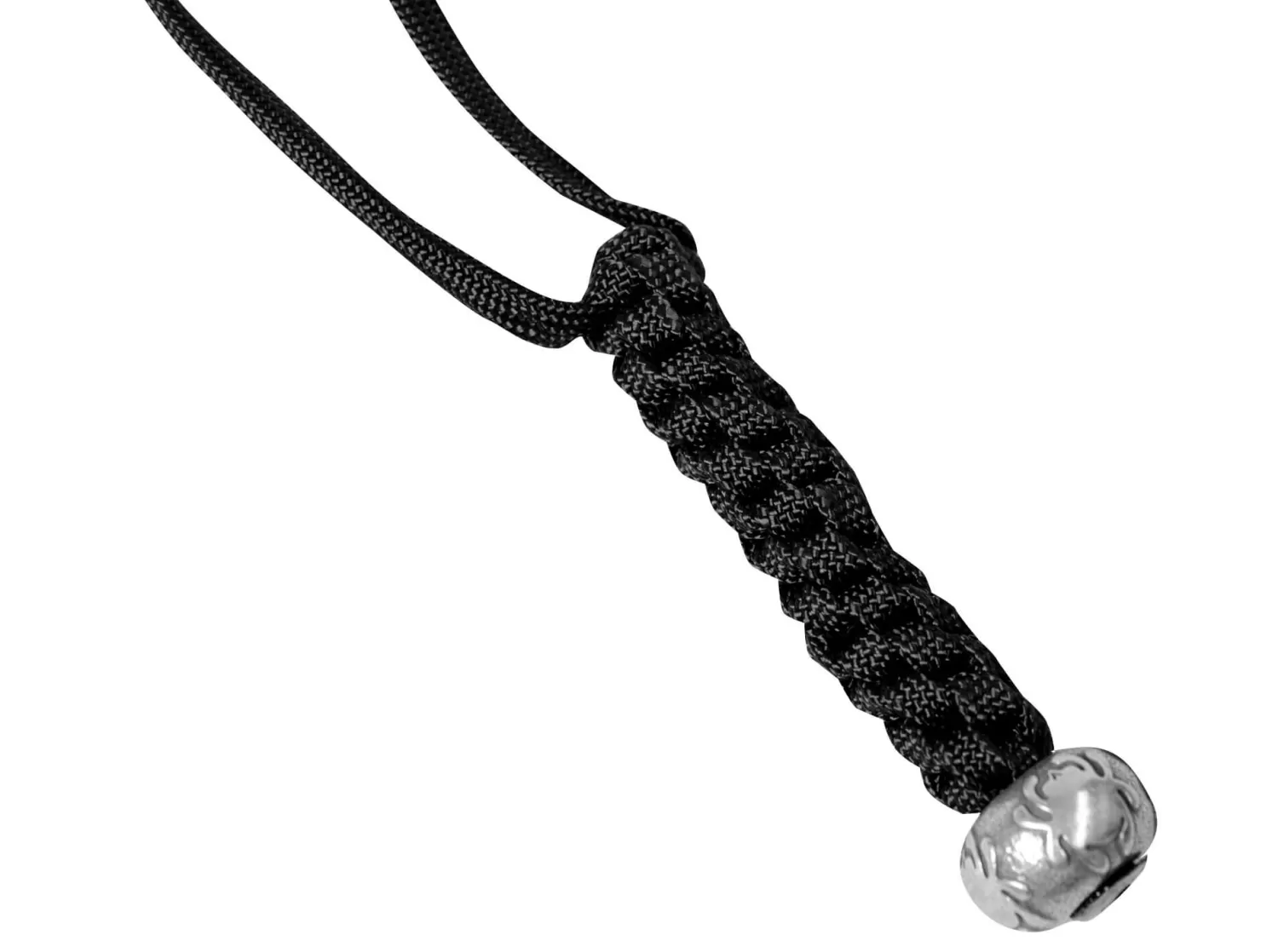 Pewter Bead Lanyard-Spyderco Shop