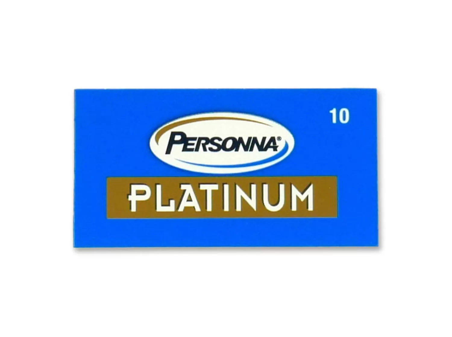 10 Platinum Red Double Edge Razor Blades-Personna Discount