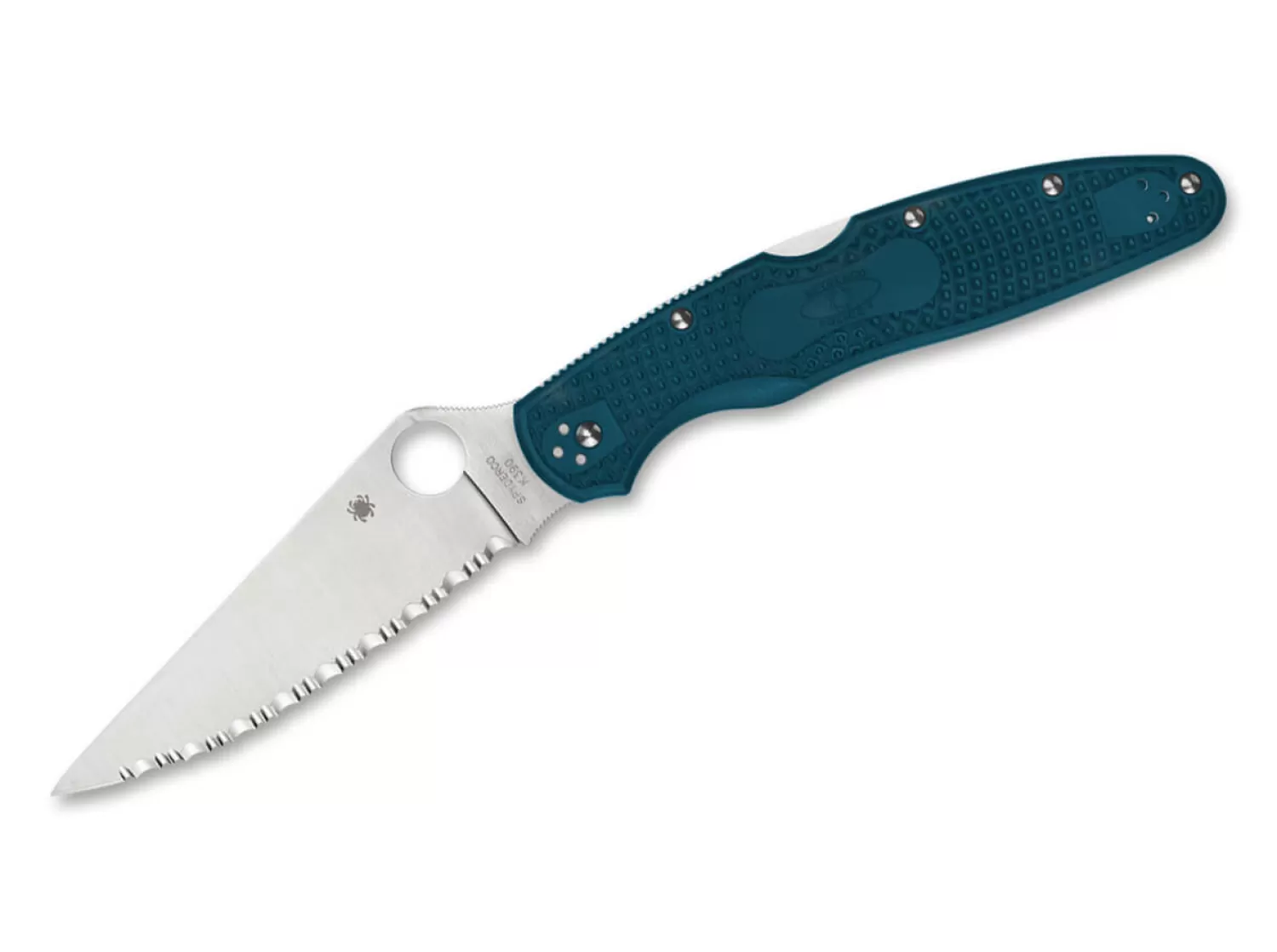 Police 4 Lightweight K390 SpyderEdge -Spyderco Cheap