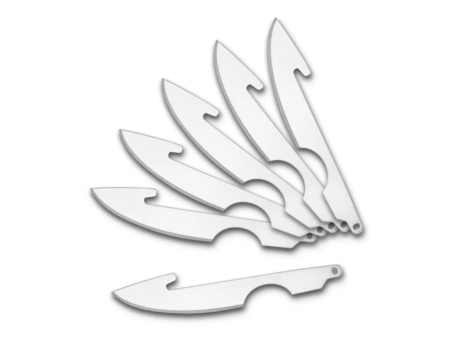 3.0" RazorSafe Caping Blade 6-Pack-Outdoor Edge Clearance