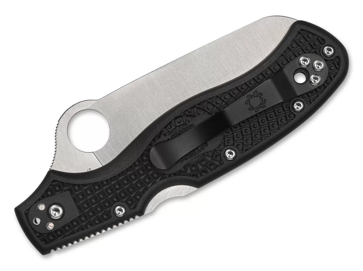 Rescue 3 Lightweight Thin Red Line SpyderEdge-Spyderco Outlet