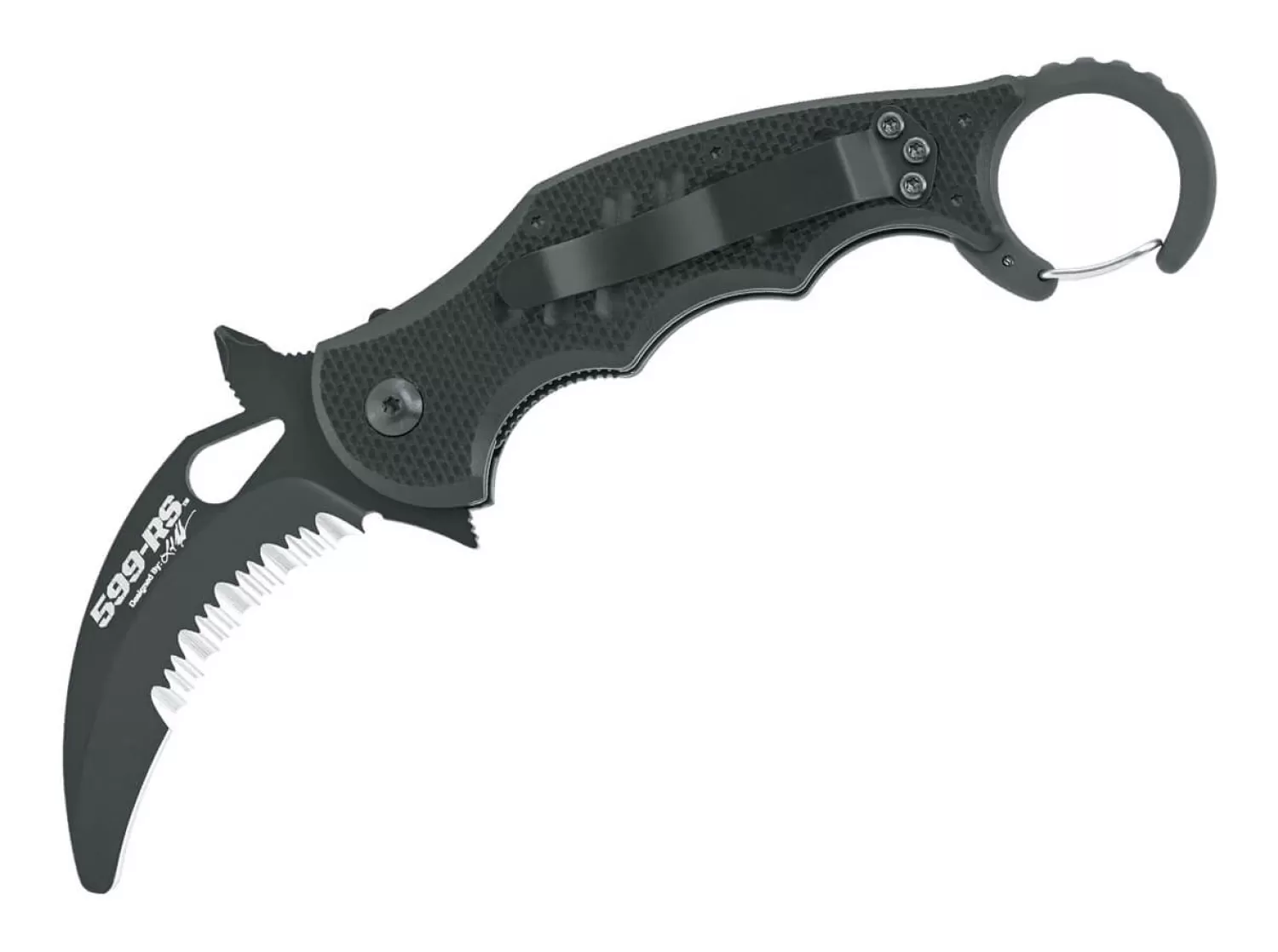 Rescue Kerambit Black-Fox Knives Outlet