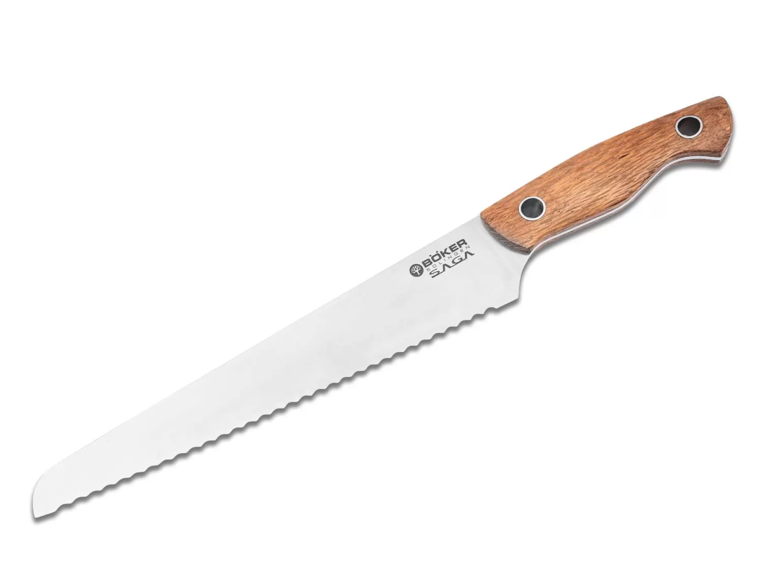 Saga Bread Knife Pearl Wood Satin Finish-Böker Manufaktur Solingen Outlet