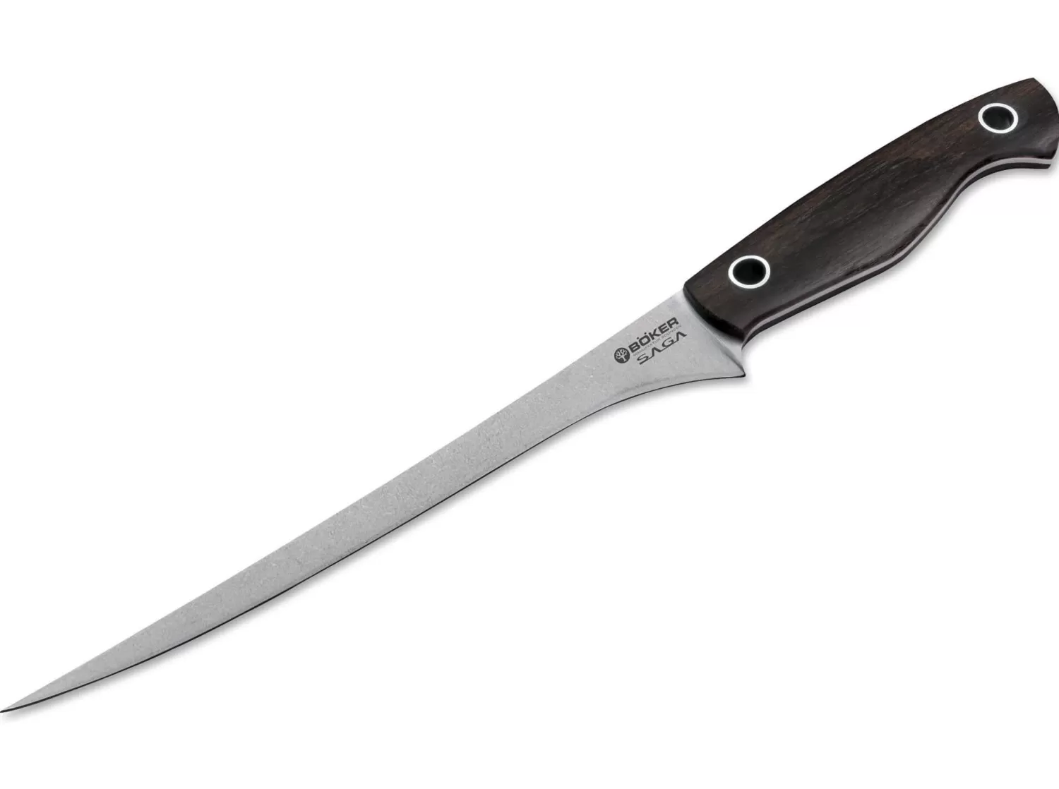 Saga Fillet Knife Grenadill-Böker Manufaktur Solingen Store