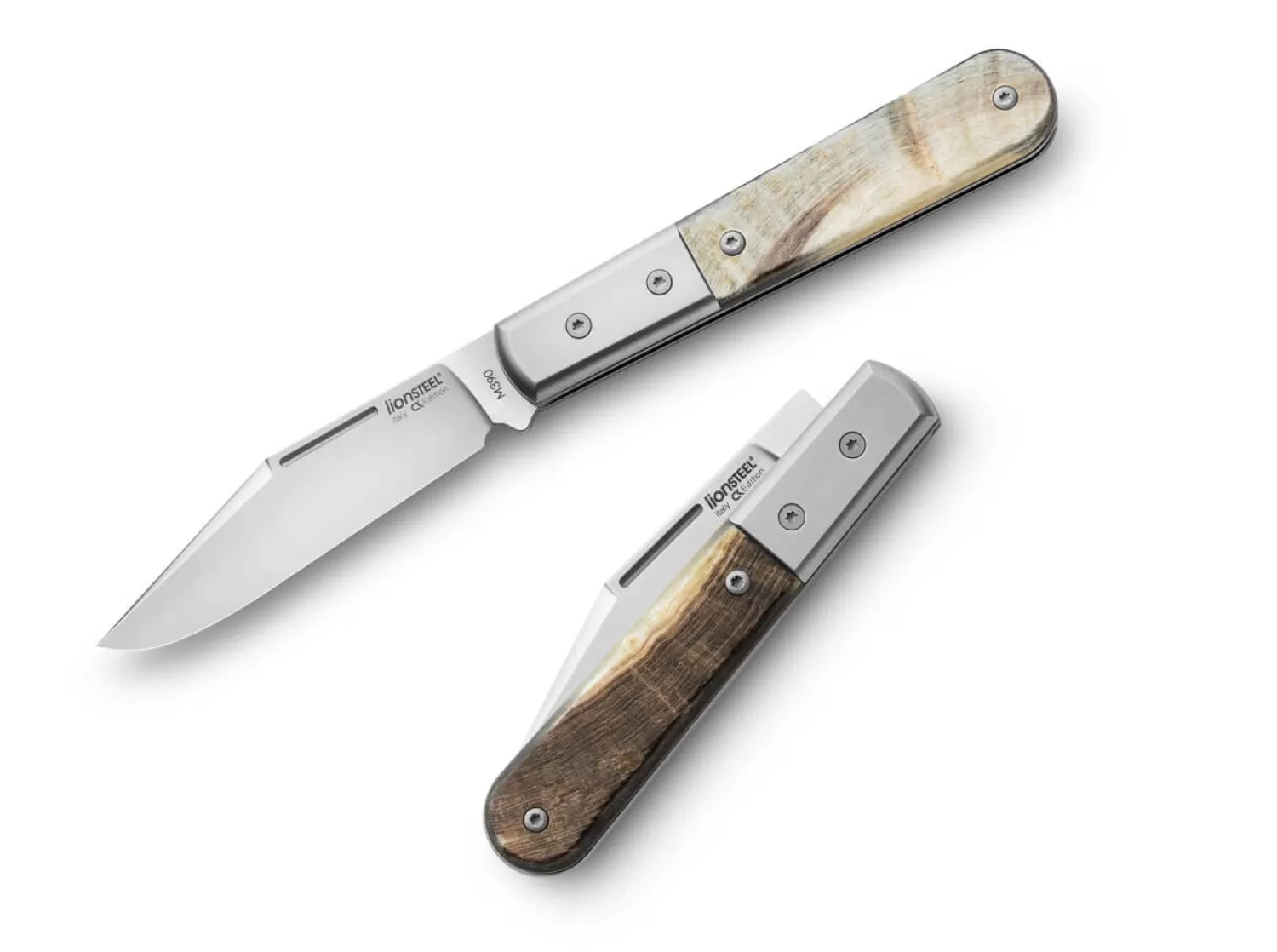 Shuffler Barlow Ram Horn-LionSteel Discount