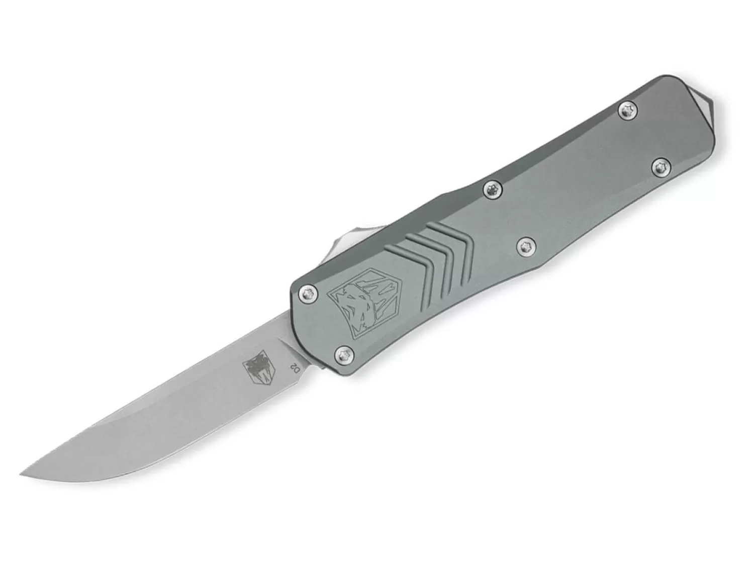 Small FS-X Gen II Grey Drop Not Serrated-CobraTec Flash Sale