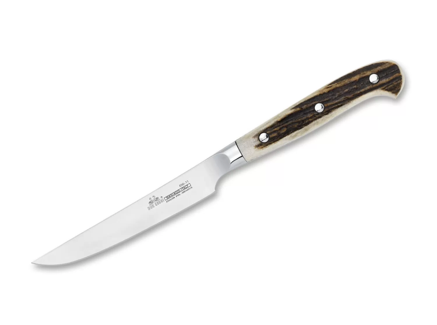 Steak Knife Stag-Due Cigni Sale