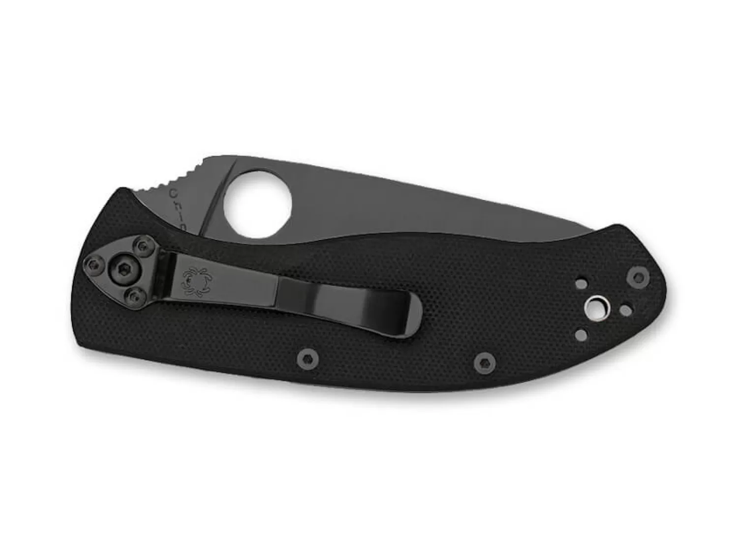 Tenacious Black Plain-Spyderco Cheap