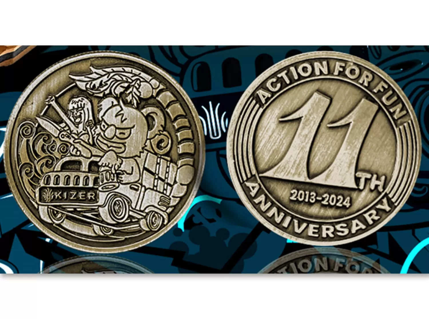 11th Anniversary Coin-Kizer Cheap