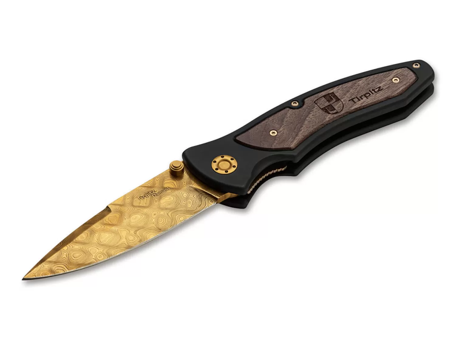 Tirpitz-Damascus Gold-Böker Manufaktur Solingen Best Sale