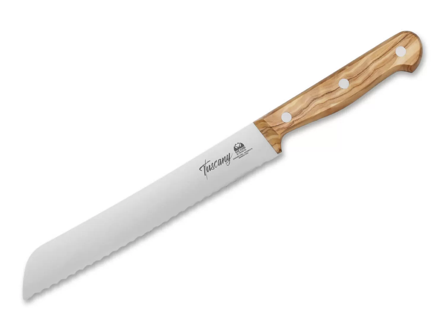 Tuscany Bread Knife Olive-Due Cigni Shop