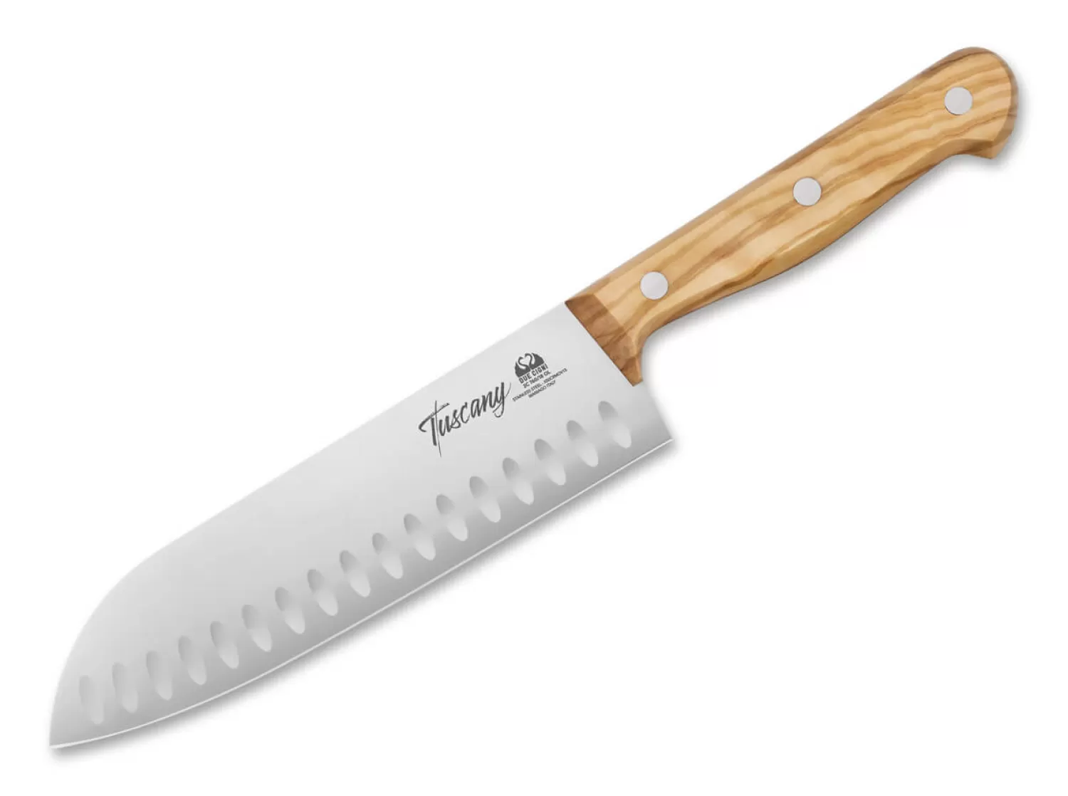 Tuscany Santoku Olive-Due Cigni New